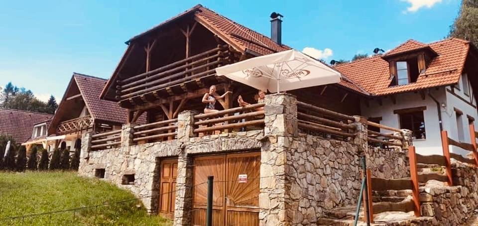 Apartmany Srub Jenisov Horni Plana Exterior photo
